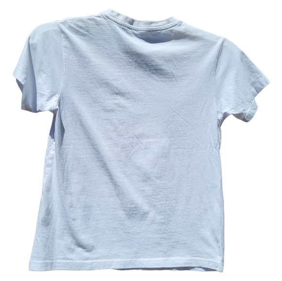 Casual Kids White Blue & Red Short Sleeve Paris T-Shirt - Size 12Y - Picture 2 of 5